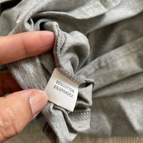 Tee shirt Dress Grey - Picture 4 of 8